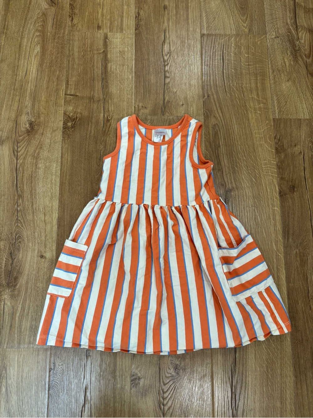 Hanna Andersson Striped Play Dress with Pockets